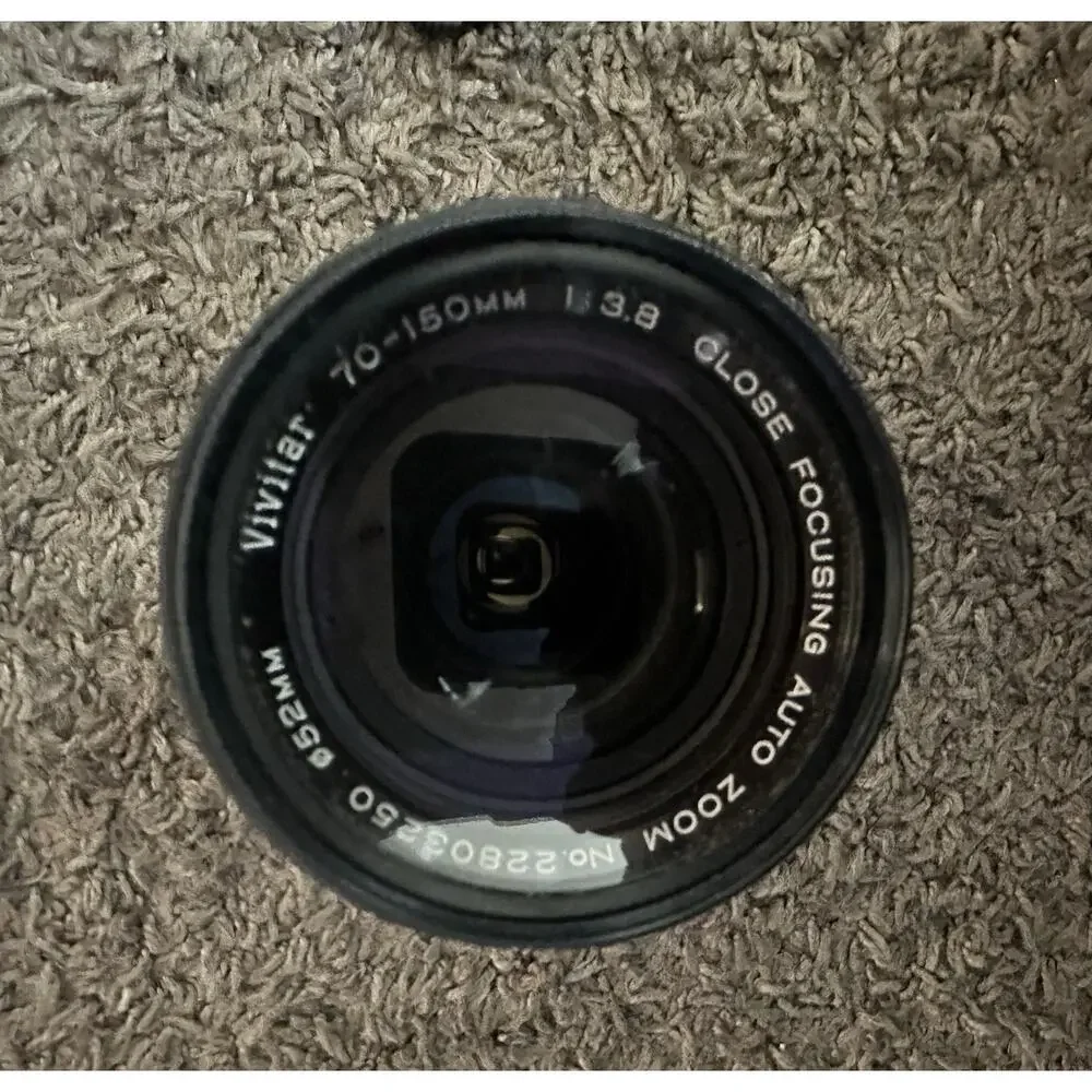 Vivitar Close Focusing Auto Zoom Lens 70mm-150mm 1:3.8 For Canon FD